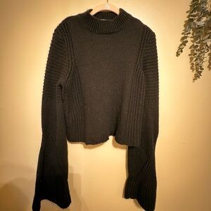 Tobi Black Knit Sweater